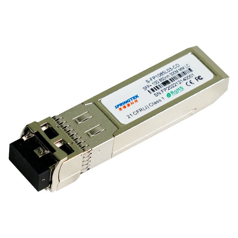 optischer Transceiver 10G SFP+SR, LC-Verbindungsstück, 850nm für bis 300m über MMF