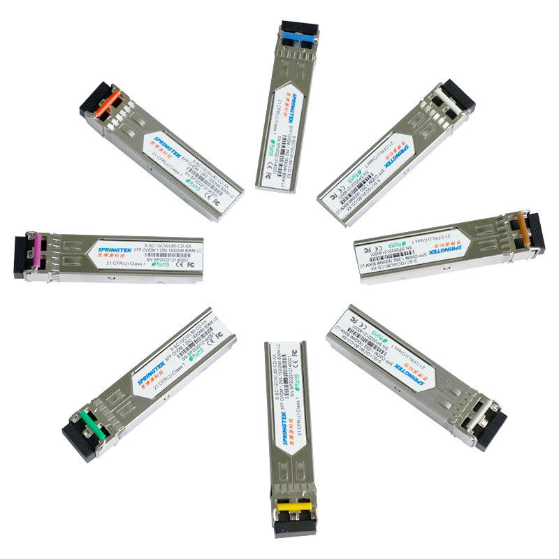 kompatibles Transceive SFP LC ER ZR ZR+ 1.25G CWDM1270~1610nm mit optischem Modul DDM
