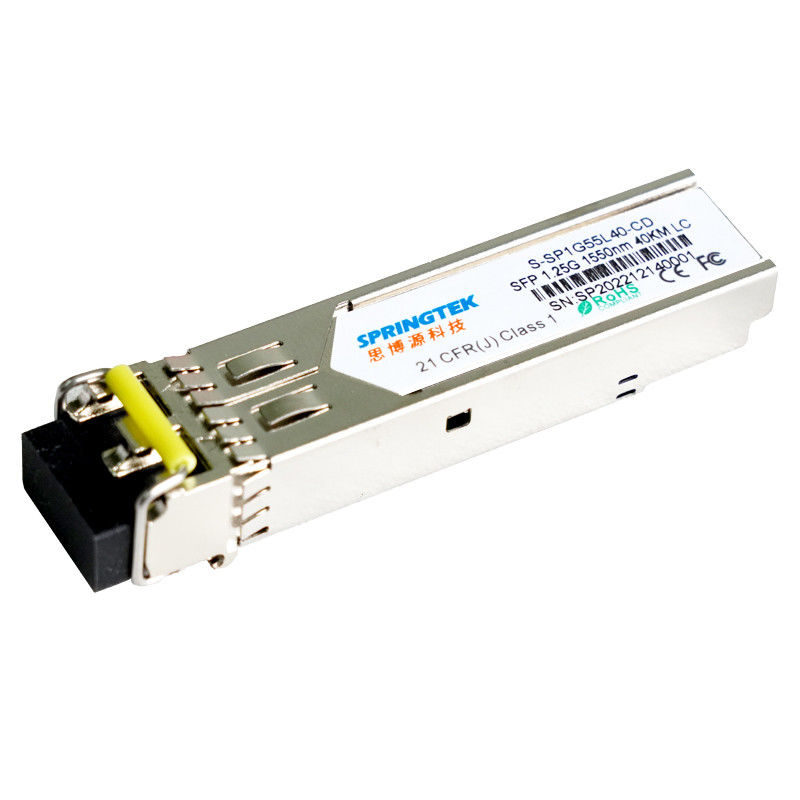 Optisches Transceiver-Modul LC SMF SFPs 1.25G 1550nm 40km mit kompatiblem Wacholderbusch DDM