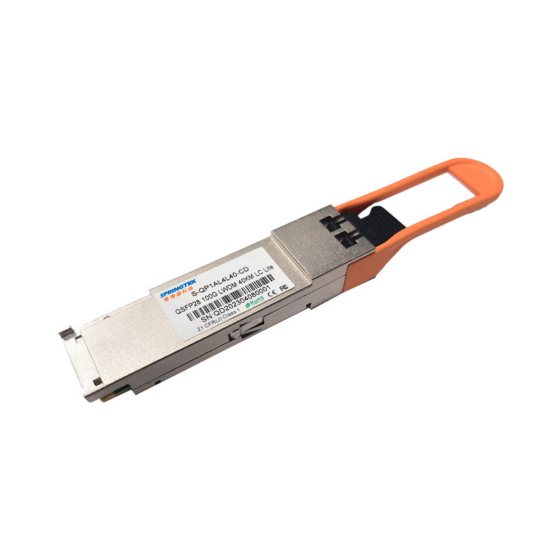 Kompatibles Transceivers Ciscos ER4 100G QSFP28 optisches Transceiver-Modul Lite 100Gbps 1294 -1310nm 40Km