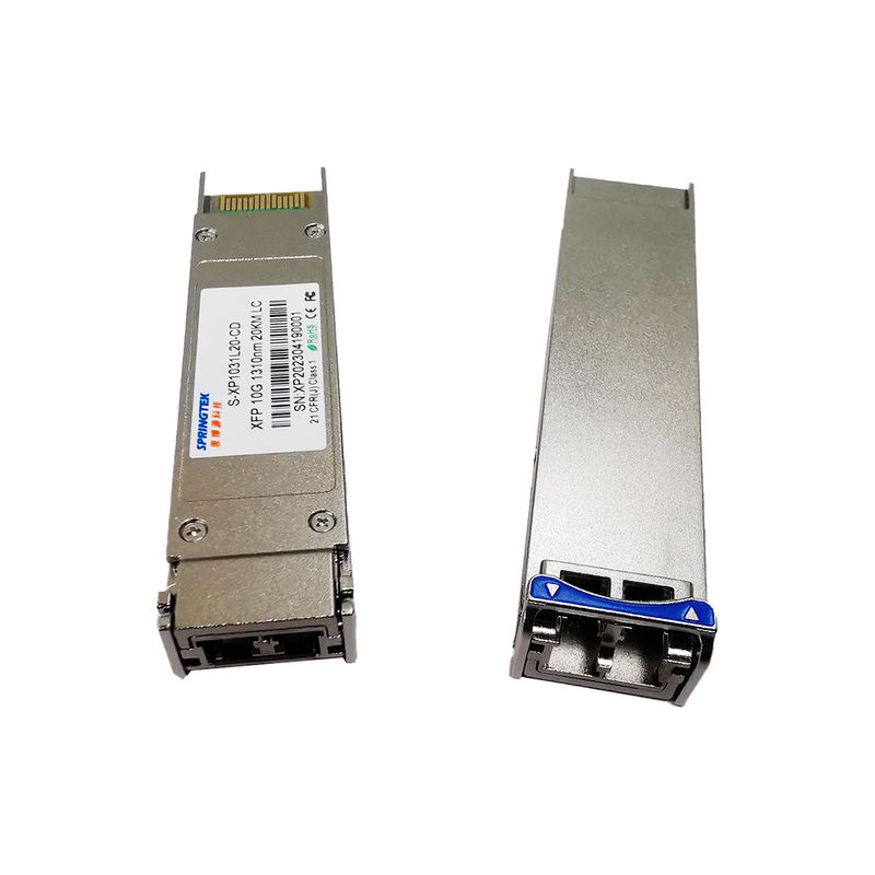 Doppeltransceiver LR des faser-Monomode--1310nm 20km LC 10G XFP kompatibel mit Brokat