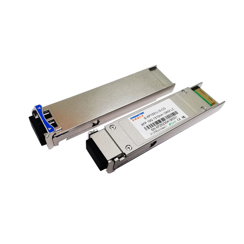 10GBASE-LR/LW OC-192/STM-64 DOM Module 10G XFP LR optische Transceivers 1310nm 10km für Dell